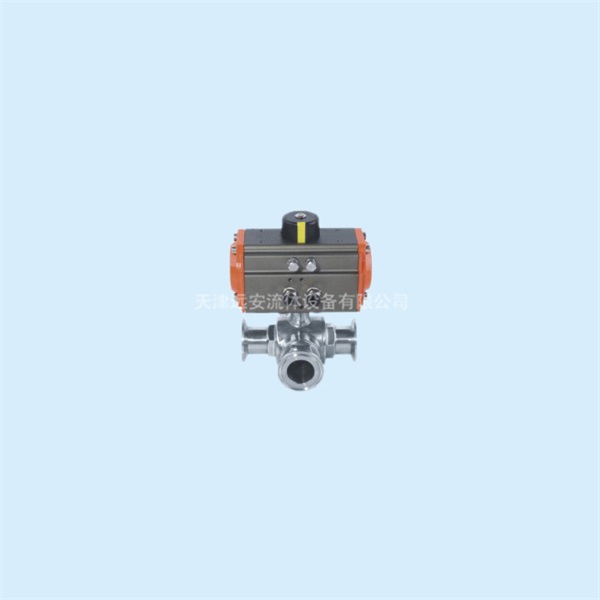 衛(wèi)生級氣動(dòng)快裝三通球閥Q684F-16P